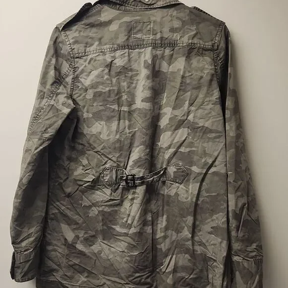 Old Navy Camo Shirt Jacket Lightweight S - Picture 5 of 10